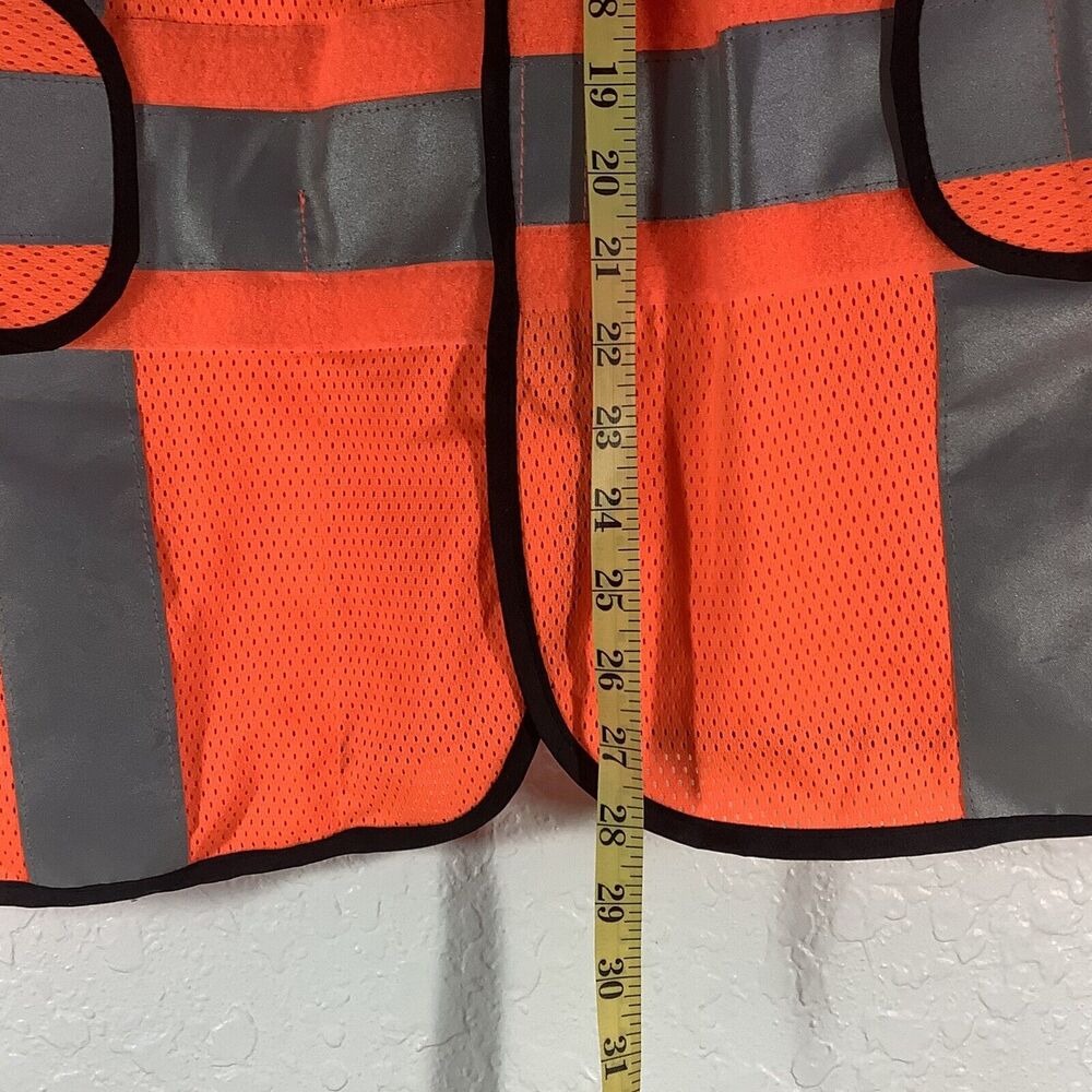 3M Scotchlite Reflective Material 94625 CLASS 2 Construction Safety Vest - OSFM‎ - Picture 5 of 6